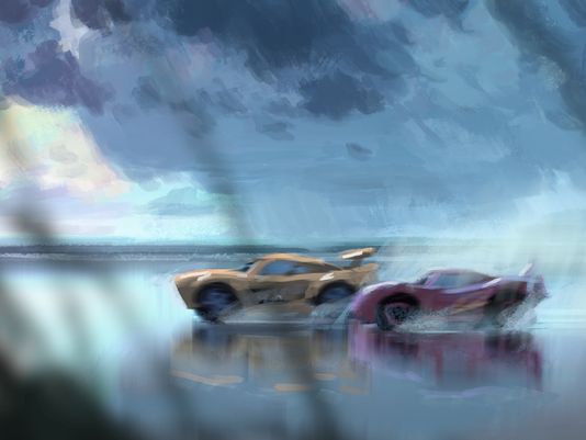 Cars 3 - Concept-Art-Cruz Ramirez McQueen